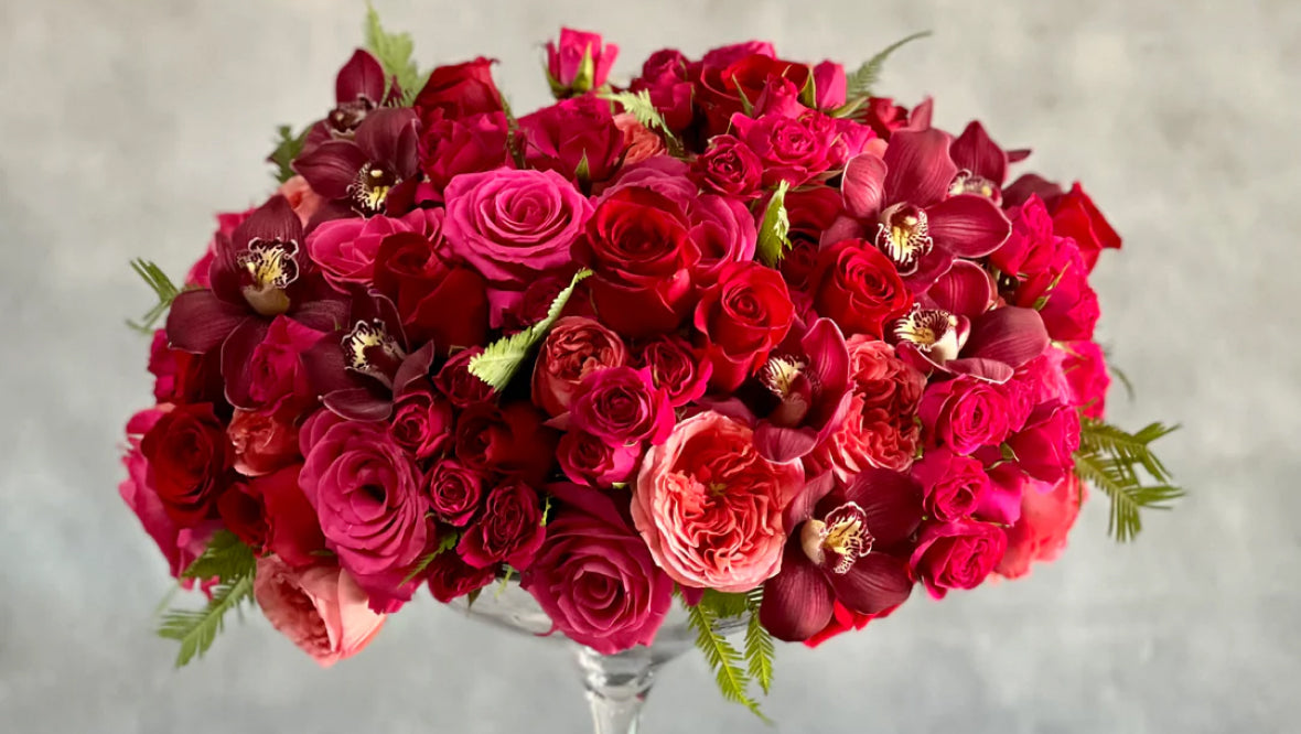 100 Blooms of Roses | Luxury Rose Bouquet | Santa Monica Florist