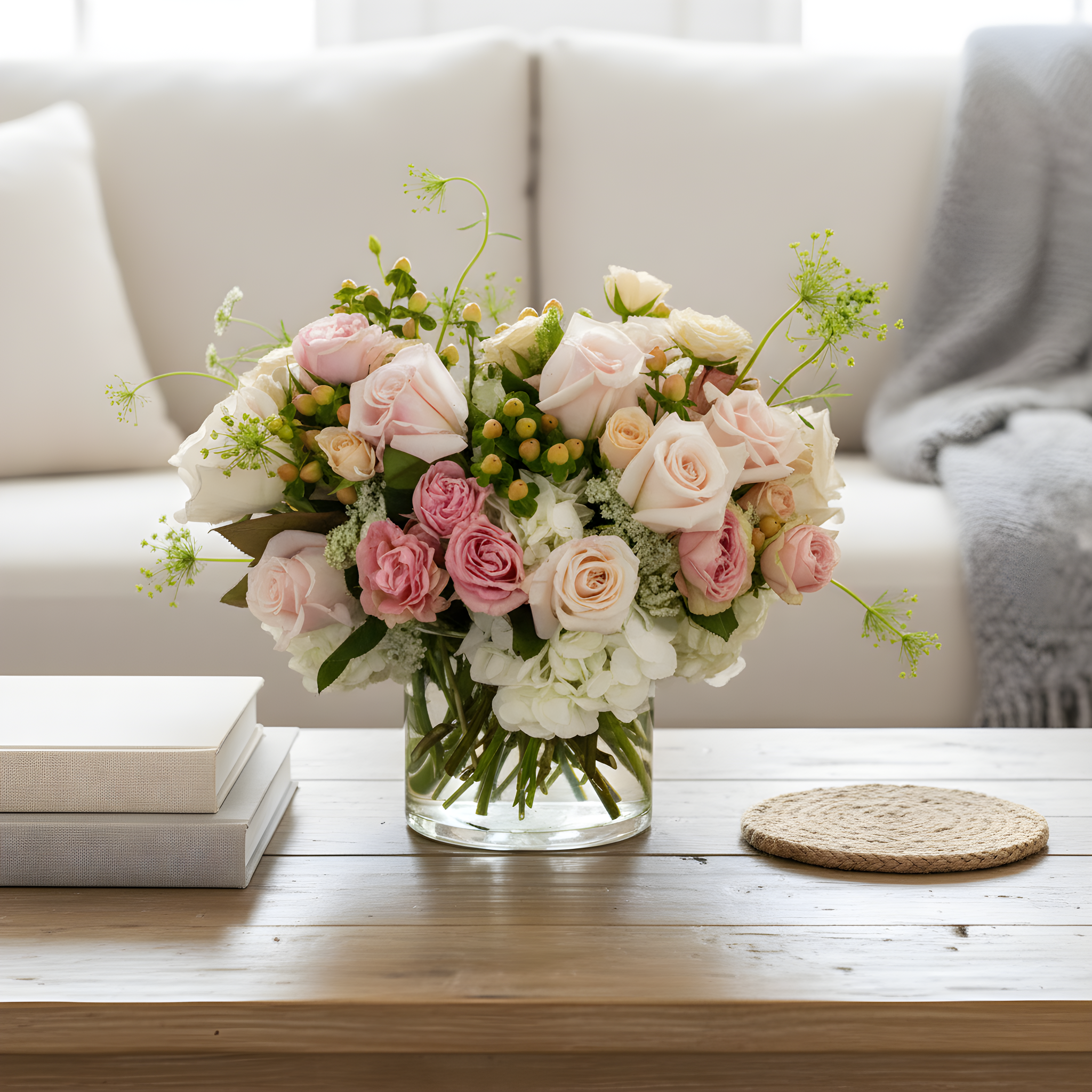 Designer's Choice - Soft and Blush Flowers - Santa Monica Florist