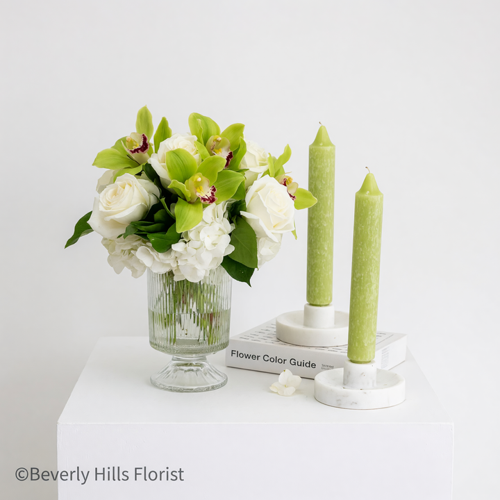 Designer's Choice White and Green