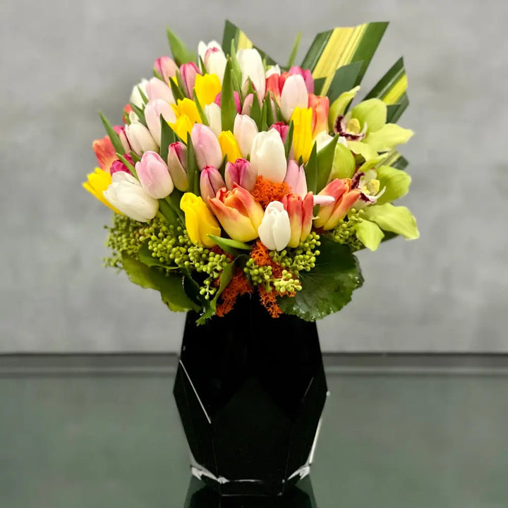 Fanciful Tulips - Santa Monica Florist