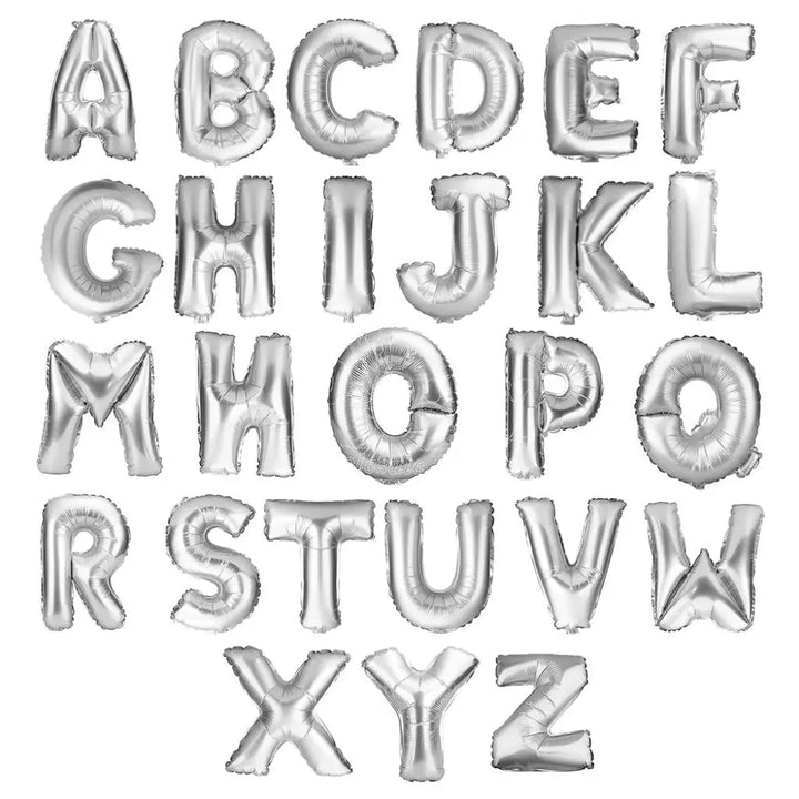 Letter Balloons - LA Orchidia