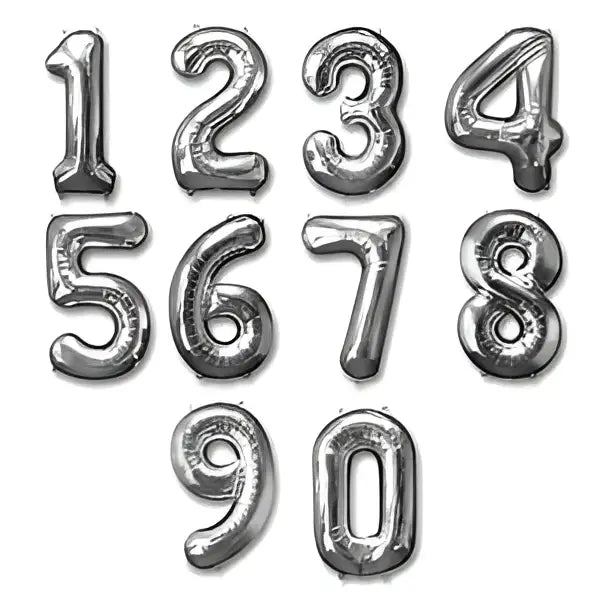 Number Balloons - LA Orchidia