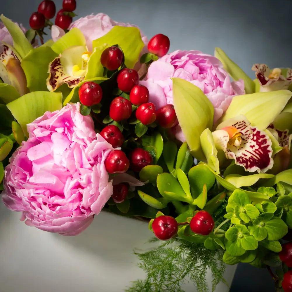 Peony Box - LA Orchidia