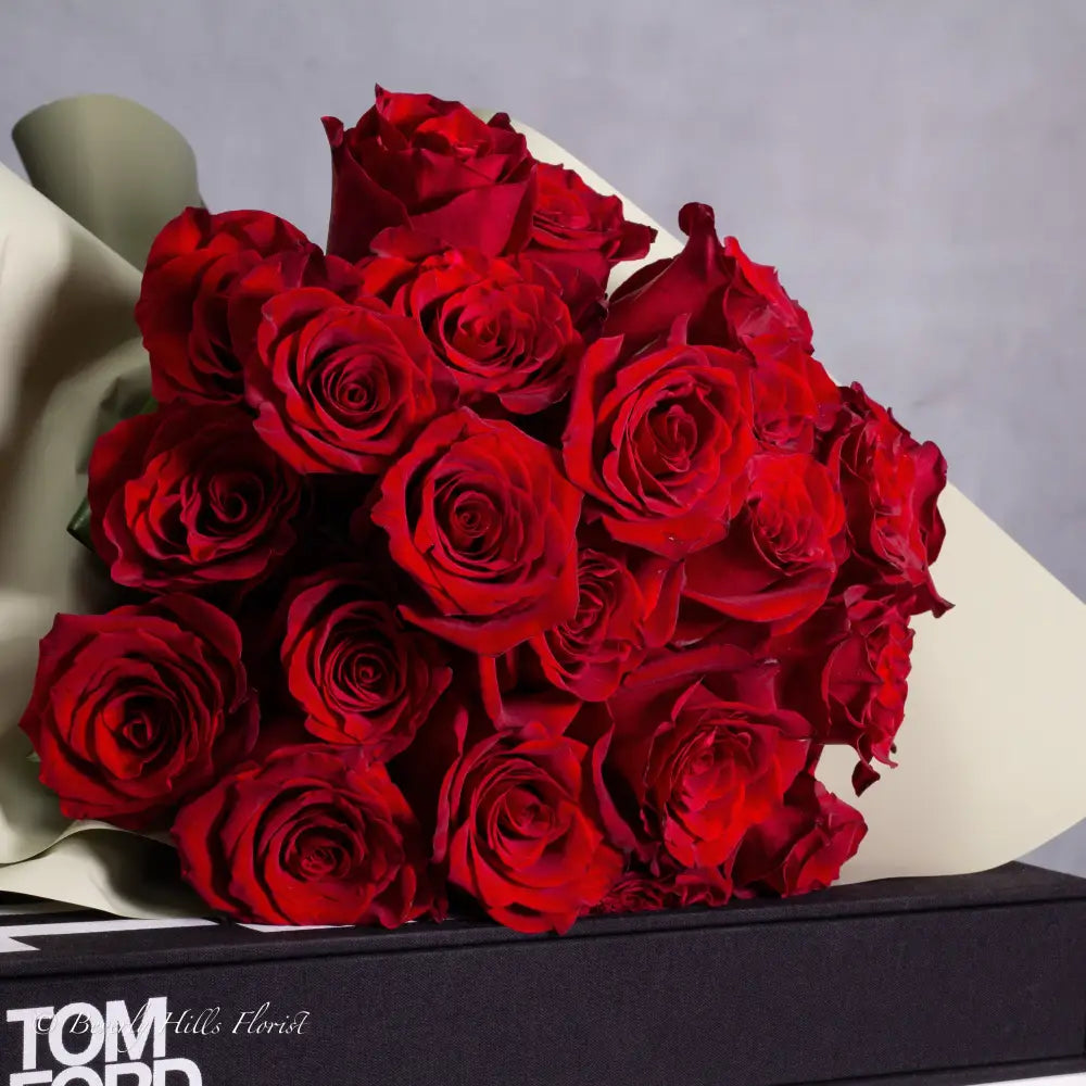 Red Rose Bouquet - LA Orchidia