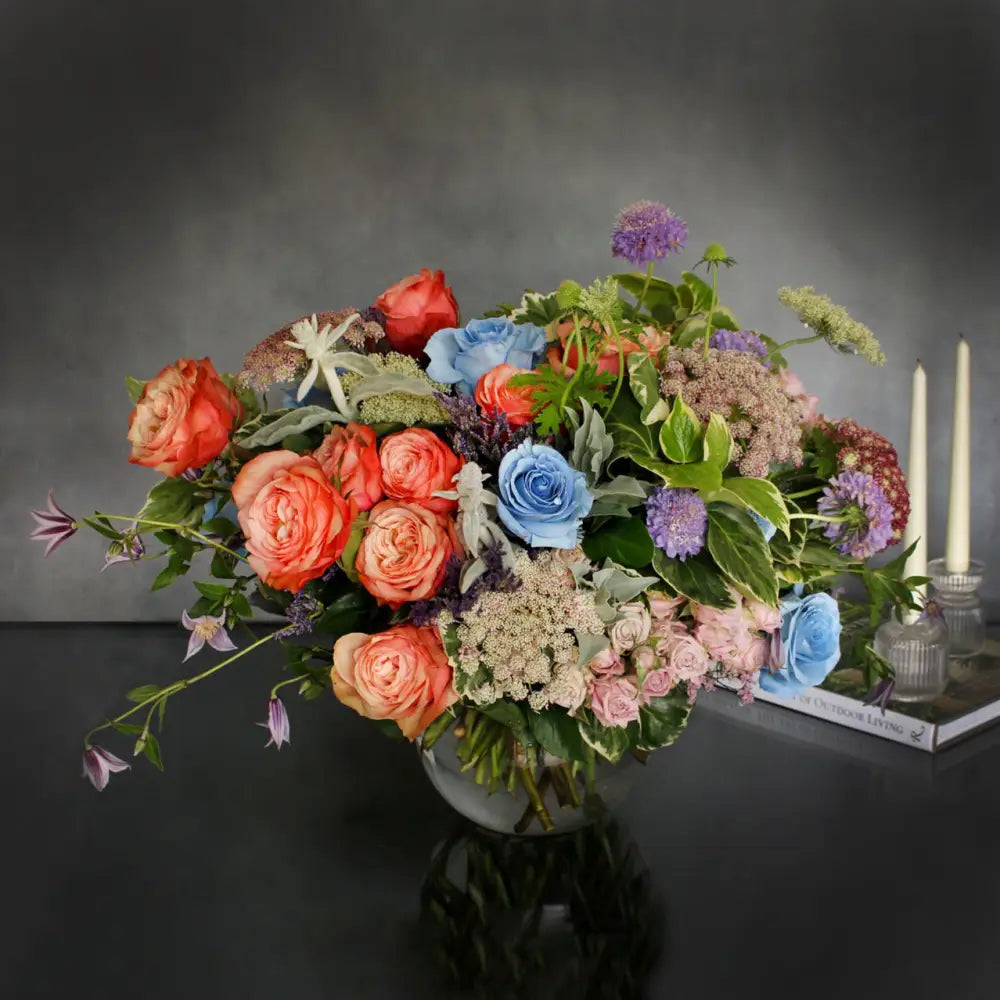 Quirky floral arrangement
