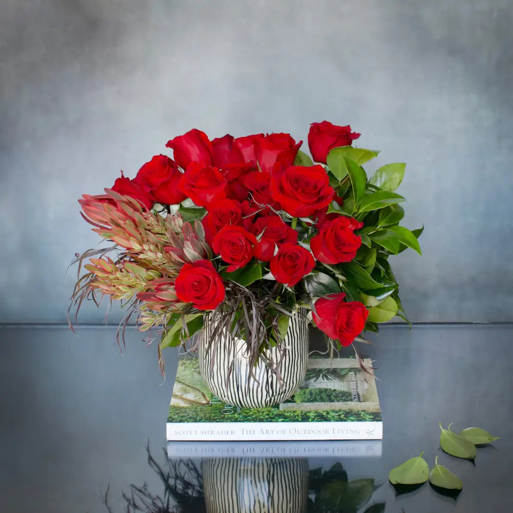 Ruby Red Galore - Santa Monica Florist