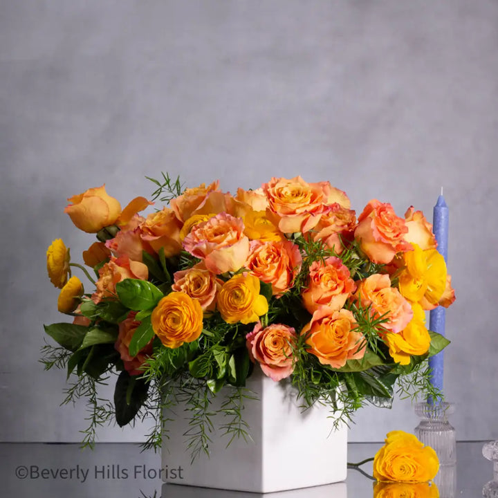 The Tale of Orange Roses - LA Orchidia